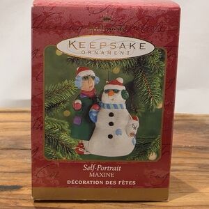 Hallmark Keepsake Ornament - Self-Portrait Maxine